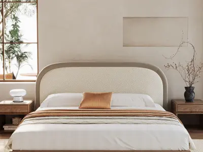 Comfortable bedroom 3D model