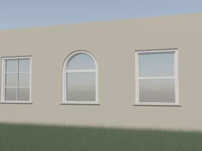 Minimalistic Windows Pack Free low-poly 3D model