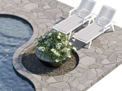 Pool 32 3D model