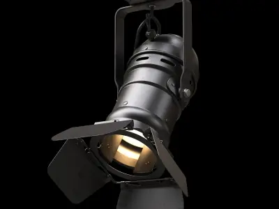 Spotlight Retro Loft Industrial 3D model