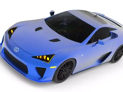 Lexus LFA 3D model