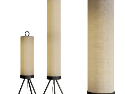 collcection floor lamp  3D Model Pack