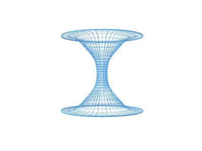 Wormhole v2 001 3D model