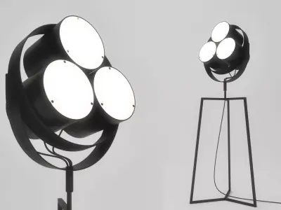 Signal floor lamp model Free 3D model