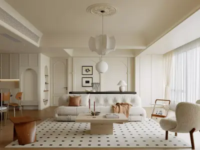 apartment interior scenes           3D model purchase