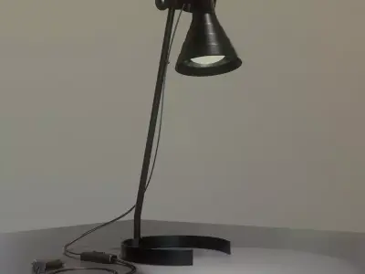 Desk Lamp Low-poly 3D model