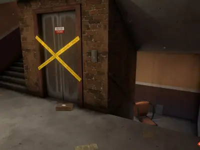 Modular Apartments Low-poly 3D model