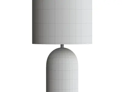  Dome Collection Accent Lamp Gold - Project 3D model