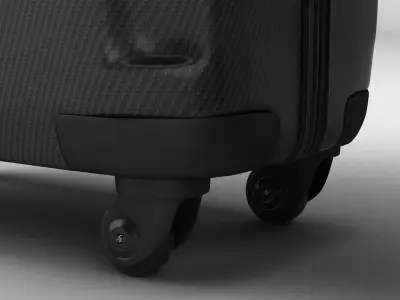 Suitcase samsonite spinner luggage 3D model