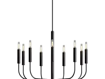 ED Ellen DeGeneres Brianna Chandelier 3D model