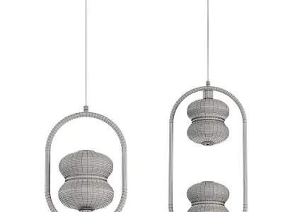 Lampatron ALDA RING pendant lamp 3D model