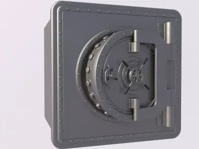 Realistic Vault 3D model