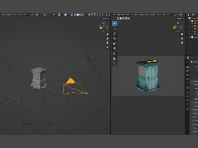 Futurama - Suicide Booth - 3D model
