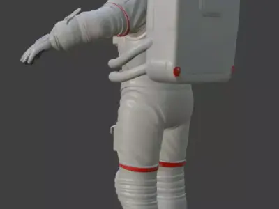 Astronaut Spacesuit 3D Model 3D model