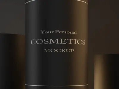 Serum Bottle Model 3D model