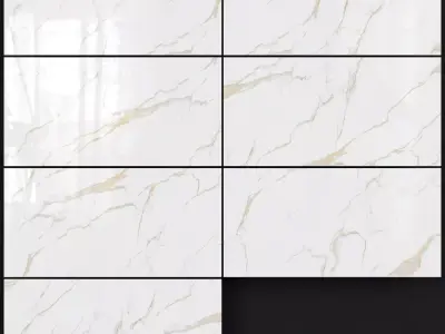 Decovita Calacatta Gold 600x1200 Set 1 3D model