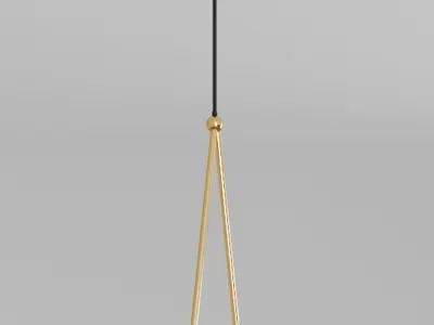 Corda pendant lamp 3D model