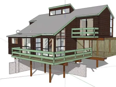 Creative Design-Holiday Cabin-079 3D model