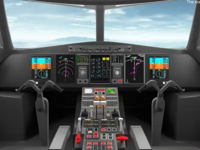  Delta Air Lines Airbus A321 NEO with Interior 
