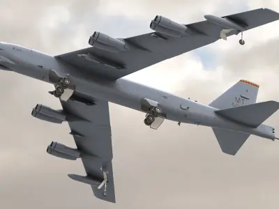  Boeing B52 Stratofortress Strategic Bomber 