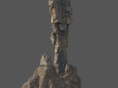 Rock Mountain A2 3D model
