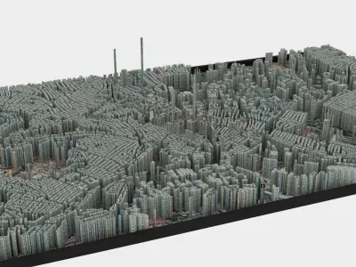 City of Ankara 3D model