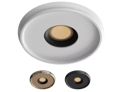 Spot Light Ring White Trim 3D model