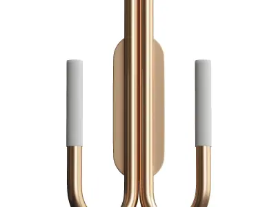  Rousseau Double Wall Sconce 3D model
