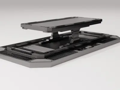 SCI-FI MEETING TABLE 3D model