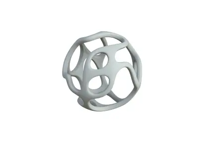 SciFi Cube Object No 31531 Low Poly Shape Texture