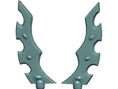 Female Alien Seer Elf 3D print model