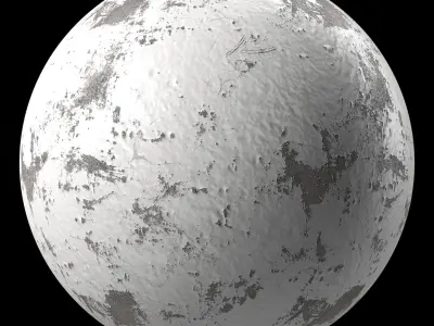 Plaster Materials 29- Painted Wall By Bricks sbsar Pbr seamless Texture