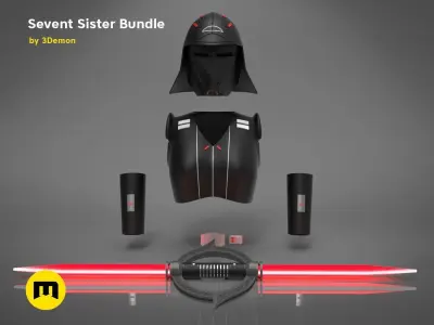 Seventh Sister Bundle 3D print model