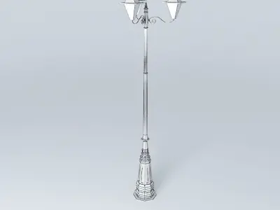 Square street light1 3D model