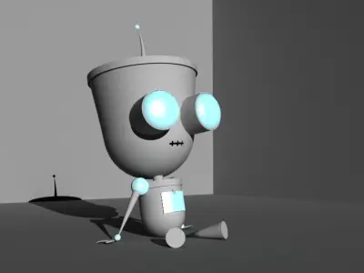 Robotic robot 3D model