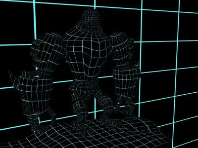 Gorilla robot concept 3D model