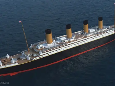  Titanic Ocean Liner 