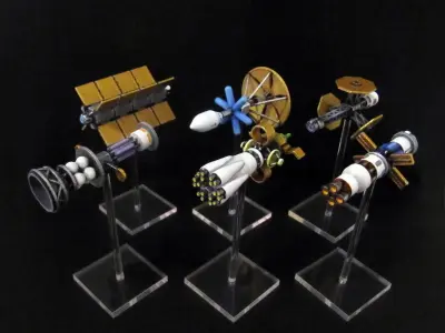 Spaceships - High Frontier 3D print model