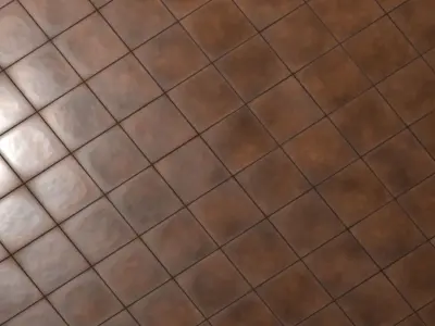 Spanish Inspired Foyer Tiles Texture