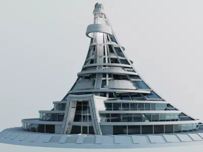 The Pavilion of Contemporary Art 3D model