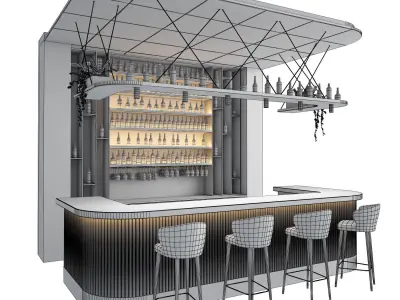 Bar Collection 3 3D model