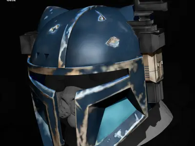 PAZ VIZSLA CAT - HELMET 3D print model