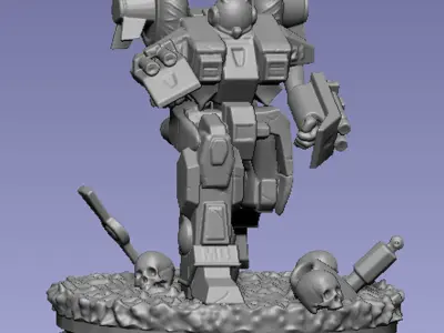 CYCLONE ROBOTECH BEST 3D print model