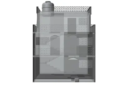 House Low-poly 3D model 41