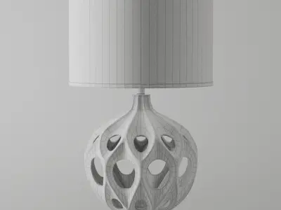  Safavieh Regina Ceramic Table Lamp 3D model