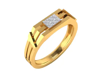 Women Ring Render 3dm STL MTL SLC JCD OBJ FBX Details 3D print model 45