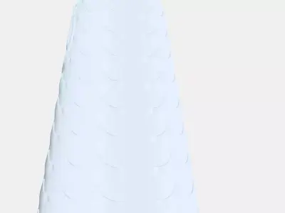 SOLBO LED table lamp Low-poly 3D model