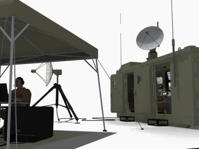  UAV Mobile Ground Control Station 