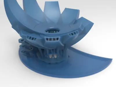 Art Science Museum of Singapore Marina Bay 3D print model