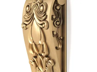 Corbel-4 3D model